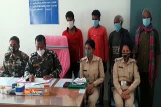 three accused of Molestation arrested in lohardaga