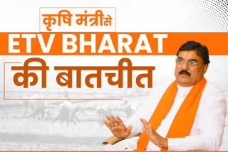 ETV BHARAT talks with the state agriculture minister