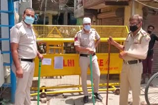 Shashi garden delhi sealed due to coronavirus