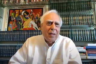 Congress leader Kapil Sibal