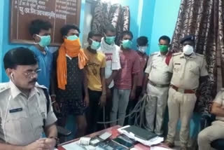 Truck robbery gang arrested in kaimur