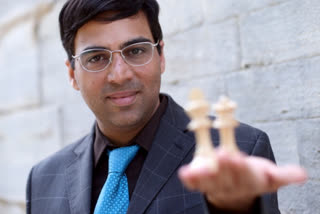 Viwanathan anand return home from germany after three months