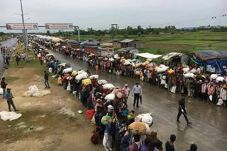 more than 20 thousand Indian citizens and laborers trapped in nepal due to corona they are waiting to come to India