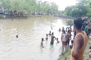 children dead at pond nalbari assam etv bharat news