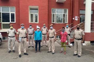 Bawana police caught snatcher gang