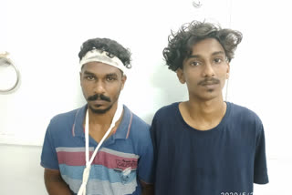 ചടയമംഗലം  കൊല്ലം  അമ്പലംകുന്ന്  Chadayamangalam  Two arrested  attempting to steal a bike in Chadayamangalam