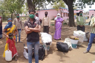 no arrangement in quarantine center in bemetara