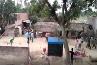 clash between two groups in bahraich