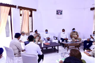 officers during meeting