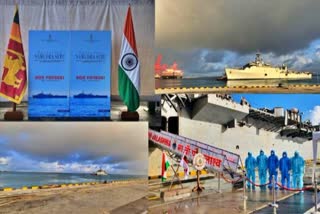 INS Jalashwa arrives colombo for stranded indians