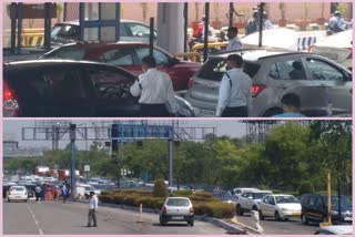 traffic on delhi-noida border during lockdown 5.0