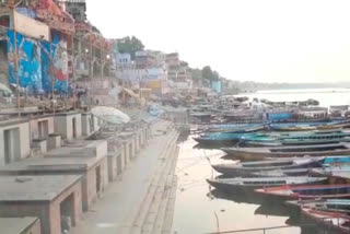 Ghats in Varanasi remain deserted on Ganga Dussehra