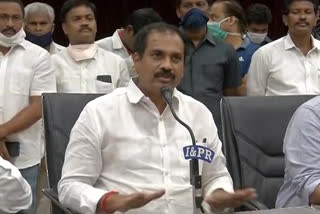 minister kannababu comments in visakhapatnam