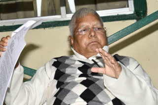 RJD supremo Lalu Prasad Yadav