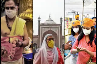 Social distancing norms, masks must in religious places from June 8