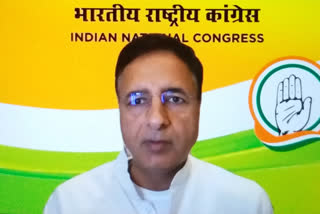 Congress Chief Spokesperson, Randeep Singh Surjewala