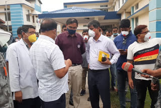 health minister himanta biswa sarma visited singimari modal hospital