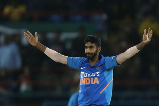 Indian fast bowler Jaspreet Bumrah