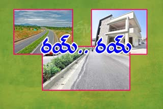 national and other roads increase in divided telangana