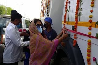 Road cleaning will be done with the help of sweeping machine in Sohna