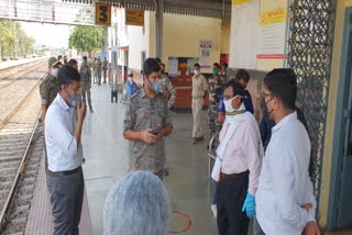 train starts operating at Parasnath station giridih