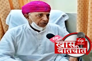 mp bhagirath chaudhary  special conversation with etv bharat  bhagirath chaudhary special conversation  ajmer news  modi government 2.0 news  etv bharat special news  central government  modi government  सांसद भागीरथ चौधरी  ajmer lok sabha MP bhagirath chaudhary  अजमेर लोकसभा सांसद भागीरथ चौधरी