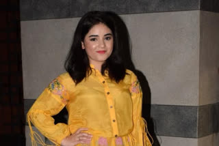 zaira wasim reacts on locust attack tweet