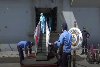 Naval vessel INS Jalashwa reaches Tuticorn