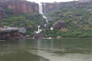 badami-akka-tangi-falls-is-on-full-swing