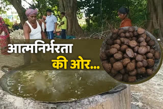 farmer making jaggery in lohardaga