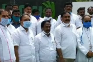 minister errabelli dhayaker rao participated in state formation day in kazipet