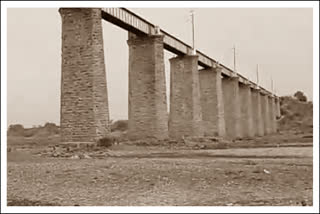 British era railway bridge Rajura Chandrapur