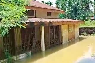 Mini Floods In Cachar District Due To Torrential Rains Silchar assam etv bharat news