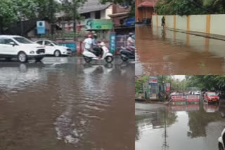 കോഴിക്കോട് ജില്ലയില്‍ മഴ ശക്തം; ഓറഞ്ച് അലർട്ട് പ്രഖ്യാപിച്ചു  latest kozhikode  latest rain  rain alerts