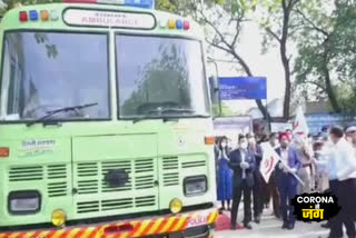 Mobile testing clinic bus launched in delhi due to coronavirus