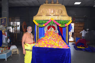 special pooja in yadadri temple