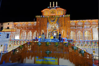 Decorated in flowers, portals of Badrinath temple reopens on May 15