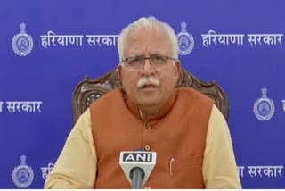 chief minister manohar lal khattar press conference on first year of modi government second term