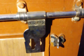 Theft by breaking lock.