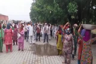 mgnrega workers protest in hisar