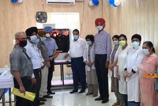 Covid 19 testing lab set up at amritsar medical college