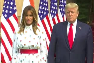 First Lady Melania Trump appeals for peace and calm