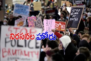 Tens of Thousands of Houstonians march to pay tribute to George Floyd