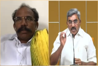 tdp leaders jawahar, alapati raja