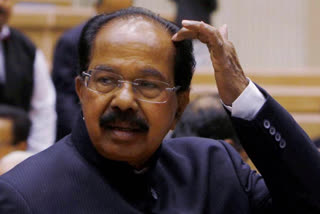 Senior Congress leader M Veerappa Moily