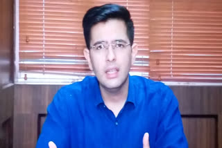 raghav chadha Press conference on RML hospital