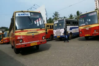 KSRTC could not benefit from re-launch of inter-district services  KSRTC  f inter-district services  കെഎസ്ആർടിസി  അന്തർ ജില്ല സർവീസുകൾ