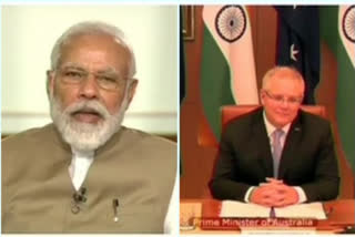 PM Modi virtual summit with Aussie counterpart Morrison