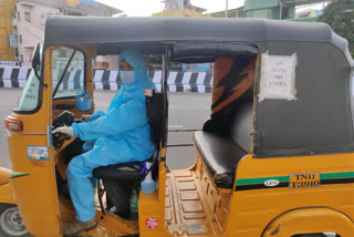 TM: Photo journalist to autorickshaw driver in PPE