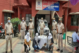 robbers arrested mohan garden police team